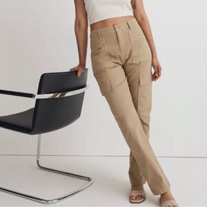 NWT Madewell Garment-Dyed '90s Straight Cargo Pant size 30
